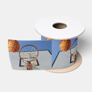 Scoring Points At Basketball,  Satin Ribbon