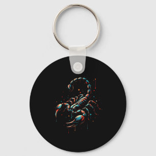Scoron Minimalist And Vibrant Style Birthday Chris Keychain