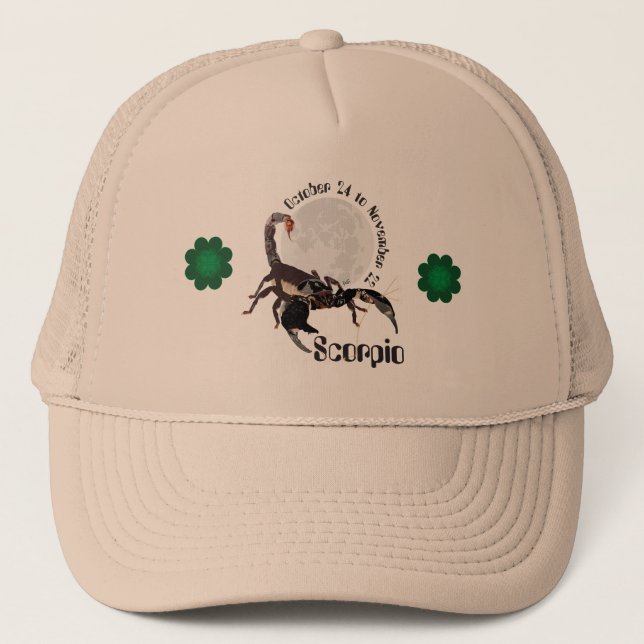 Scorpio 24 octobre à novembre 22 Casquette (Devant)