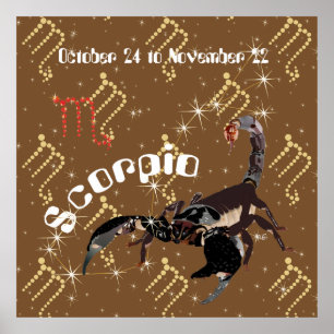 Scorpio 24 octobre à novembre 22 Poster