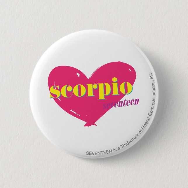 Scorpio 2 Inch Round Button (Front)
