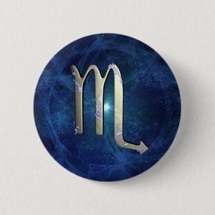 Scorpio 2 Inch Round Button
