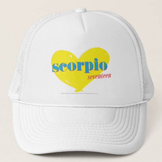Scorpio 3 trucker hat (Front)