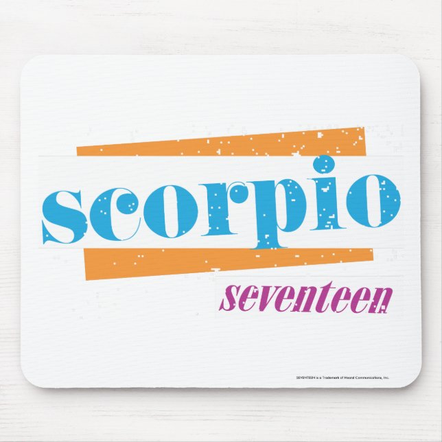 Scorpio Aqua Mouse Pad (Front)