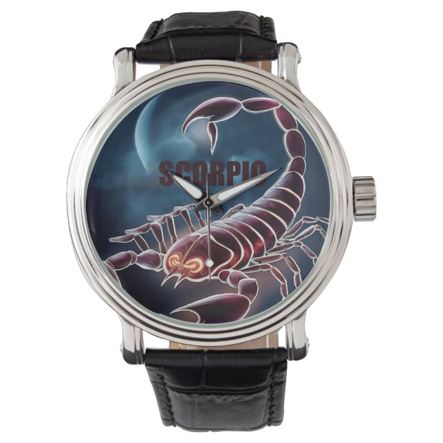 Scorpio astrology sign watch (Front)