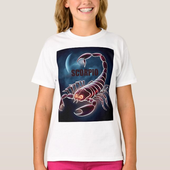 Scorpio astrology Zodiak sign T-Shirt (Front)