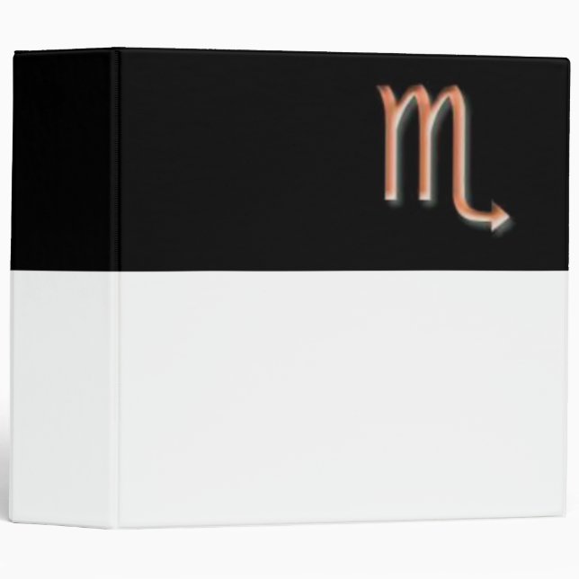 Scorpio Avery Binder (Front/Spine)