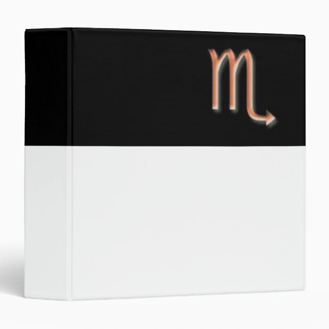 Scorpio Avery Binder (Front/Spine)