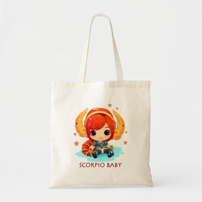 Scorpio Baby Tote Bag (Front)
