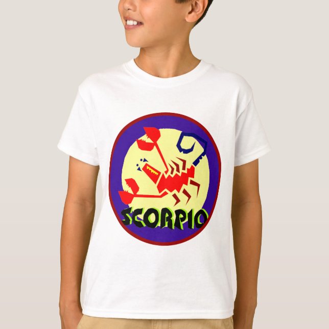 Scorpio Badge T-Shirt (Front)