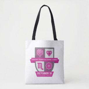 Scorpio Birthday Crest™ for October 24-31 Tote Bag