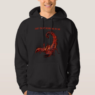 Scorpio Birthday Gift   Zodiac   Fiery Scorpion Hoodie