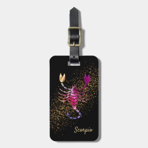 Scorpio - Birthday Sign Luggage Tag