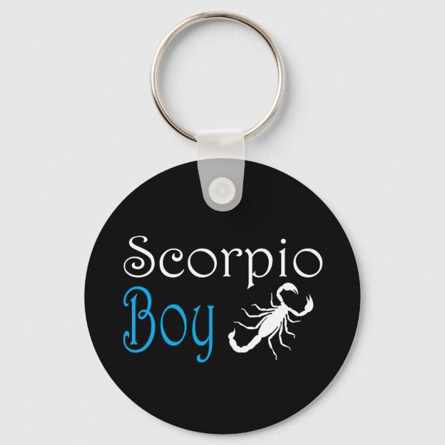Scorpio boy keychain (Front)