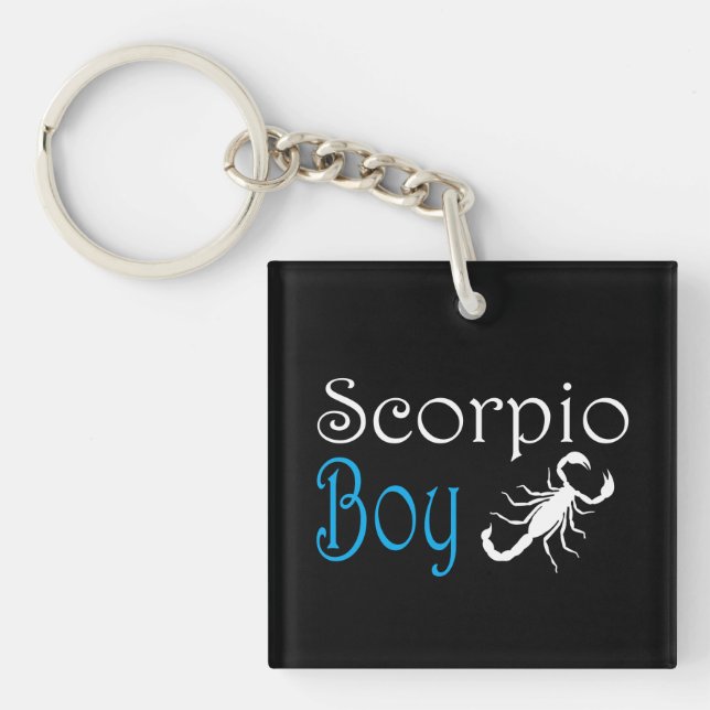 Scorpio boy keychain (Front)