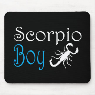 Scorpio boy mouse pad