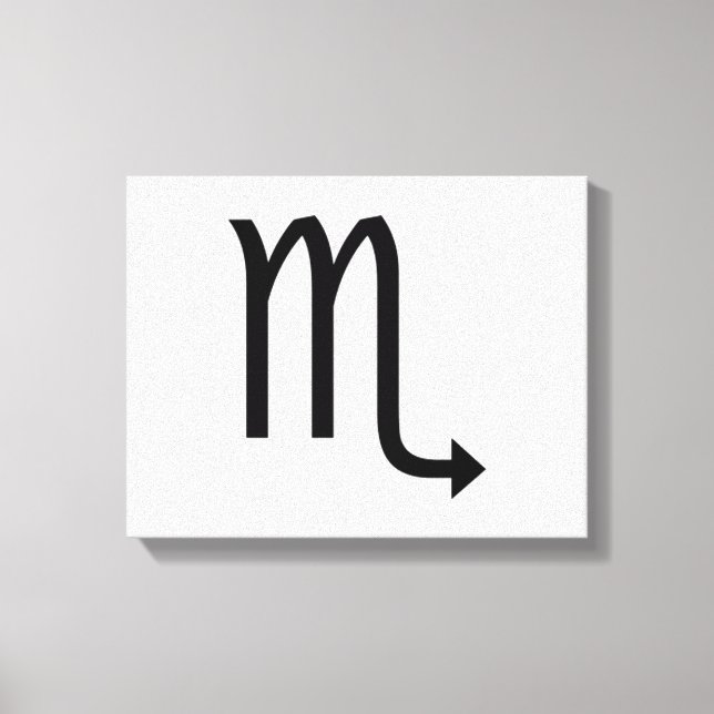 Scorpio Canvas Print (Front)