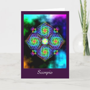 Scorpio Card