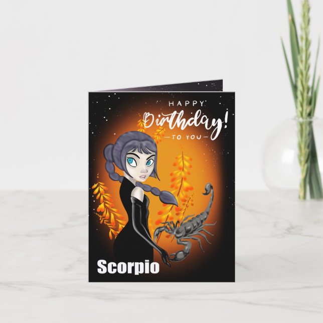 Scorpio  card (Front)