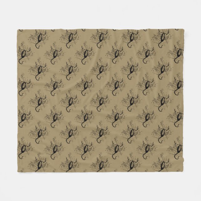 Scorpio Constellation Hevelius 1690 Oct23 -Nov 21 Fleece Blanket (Front (Horizontal))