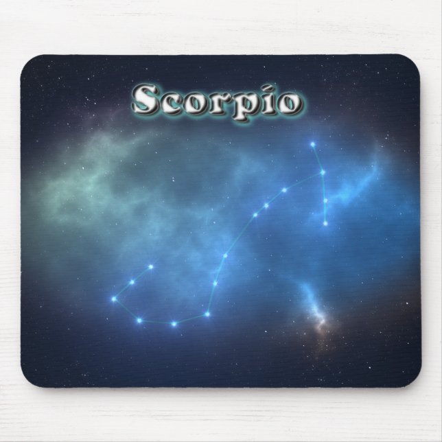 Scorpio constellation mouse pad (Front)