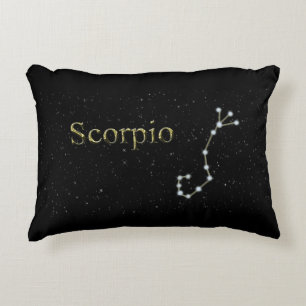 Scorpio Constellation Pillow