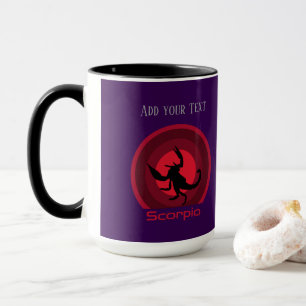 Scorpio Customizable Mug
