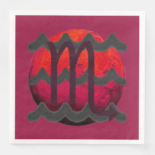 Scorpio Dinner Napkins