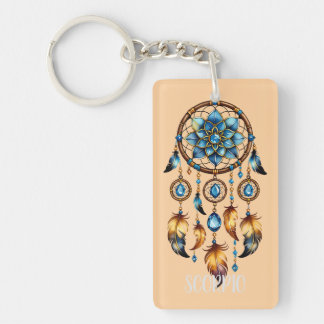 Scorpio Dreamcatcher Keychain