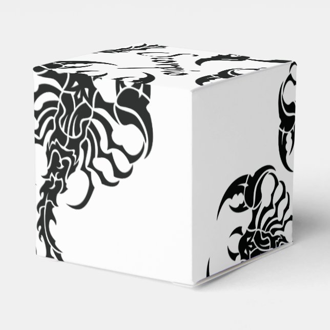 Scorpio Favor Box (Back Side)
