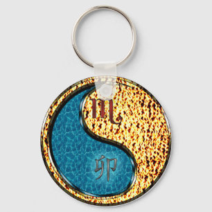 Scorpio & Fire Rabbit Keychain
