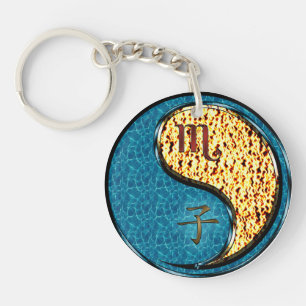 Scorpio & Fire Rat Keychain