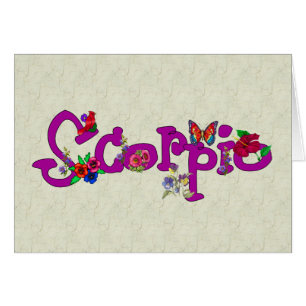 Scorpio Flowers