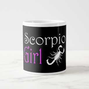 Scorpio girl large coffee mug