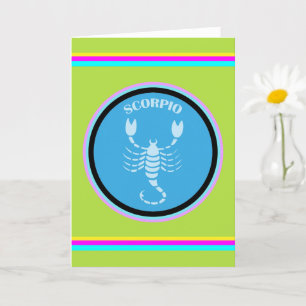 Scorpio Greeting Card