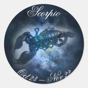 Scorpio Horoscope Zodiac Astrologie Sticker