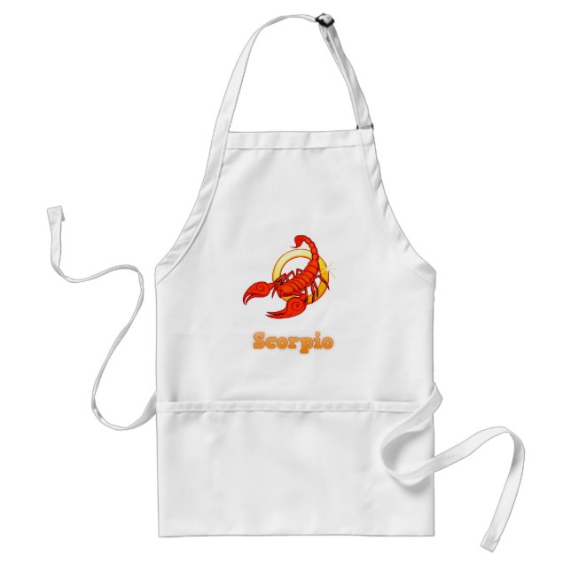 Scorpio illustration standard apron (Front)