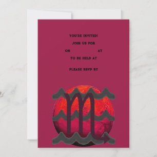 Scorpio Invitation