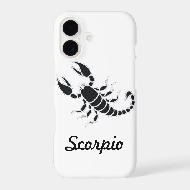 Scorpio IphoneX case (Back)
