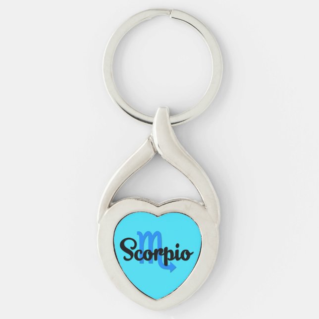 Scorpio Keychain (Front)