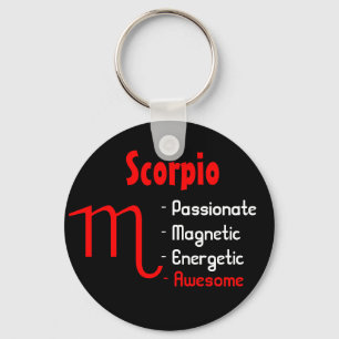 Scorpio Keychain