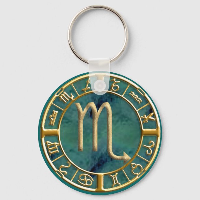 Scorpio Keychain (Front)