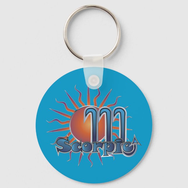 Scorpio Keychain (Front)