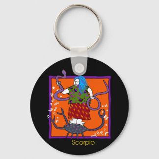 Scorpio Keychain