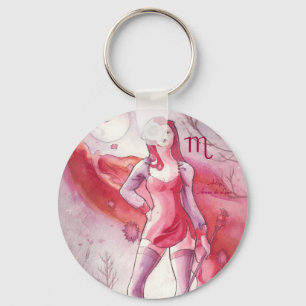 Scorpio Keychain