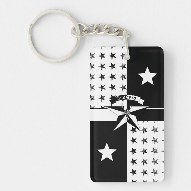 Scorpio Keychain (Front)