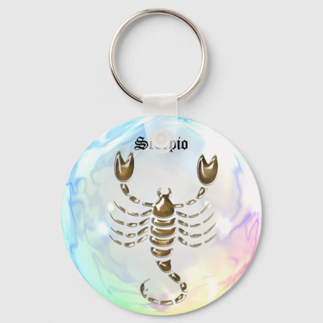 Scorpio Keychain (Front)