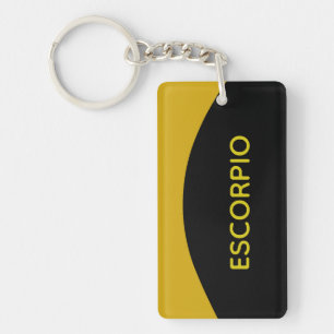 scorpio keychain