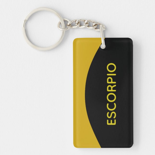 scorpio keychain (Front)