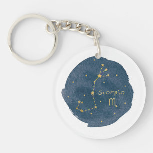 Scorpio Keychain